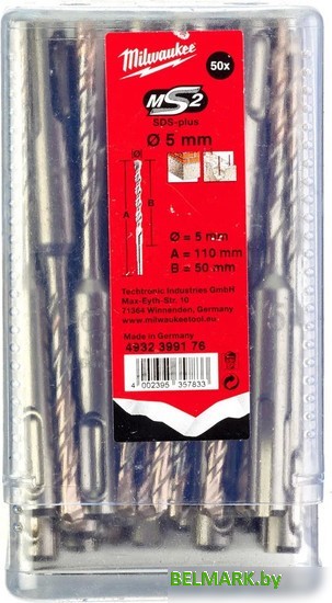 Набор буров Milwaukee 4932399176 - фото