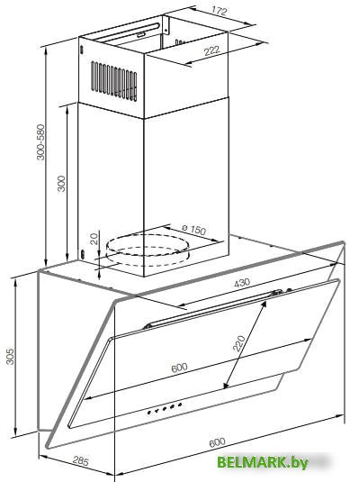 Кухонная вытяжка Graude Classic DHK 60.1 EL - фото2