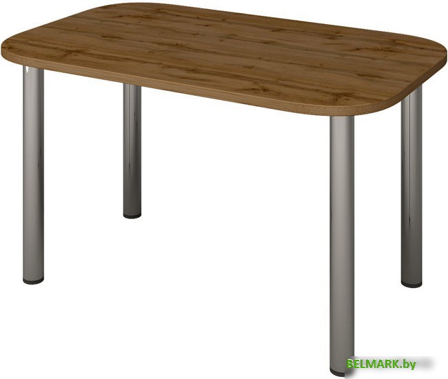 Кухонный стол Senira Р-001-02 (дуб вотан/хром) - фото