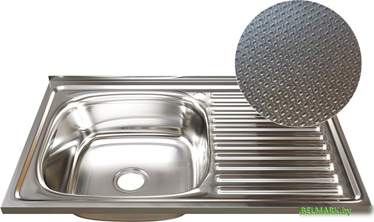 Кухонная мойка Mixline L 555232 (с сифоном) - фото