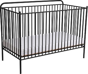 Кроватка-трансформер Polini Kids Vintage 400 0002471.22 (черный матовый) - фото