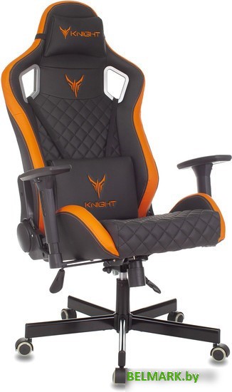 Кресло Бюрократ Outrider (черный/оранжевый) - фото