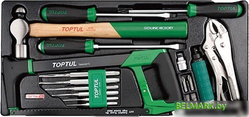 Набор оснастки Toptul GZC-1803 (18 предметов) - фото