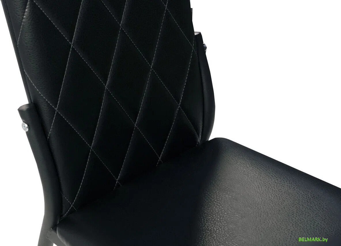 Стул ВВР Румба (черный/черный, экокожа) - фото2