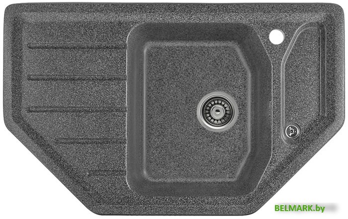 Кухонная мойка Gerhans E08 (графит) - фото