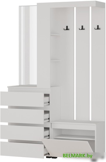 Стенка НК-Мебель Stern 72677827 (белый) - фото2