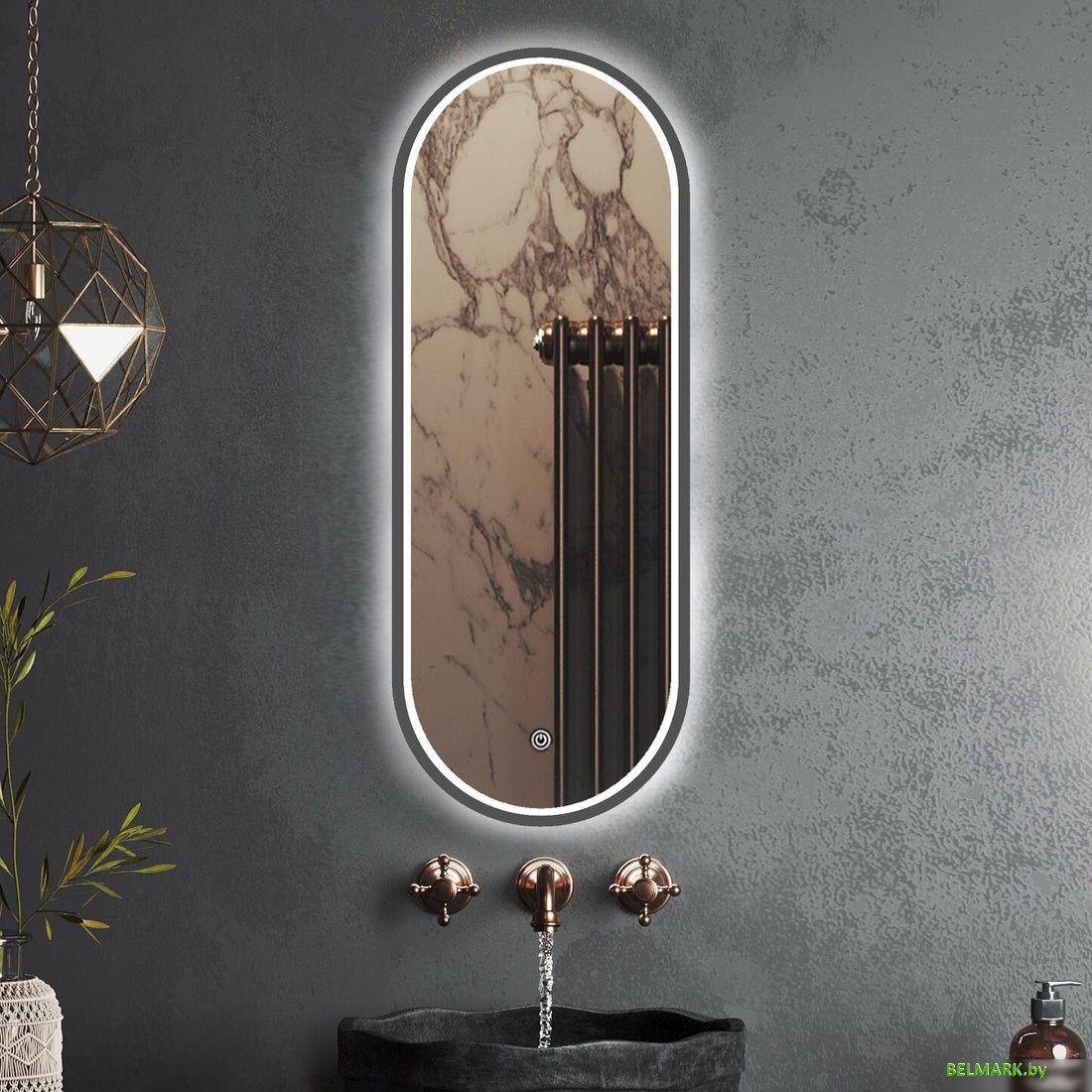 Roxen Зеркало Grown 510200-120GM 45x120 - фото