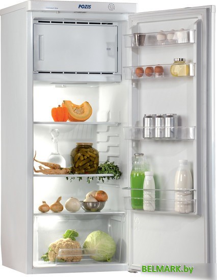 Однокамерный холодильник POZIS RS-405 (серебристый металлопласт) - фото2