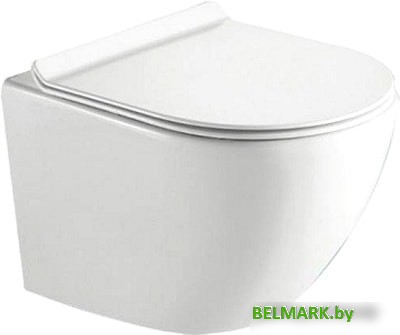 Унитаз CeramaLux 2197GW (белый, глянцевый) - фото