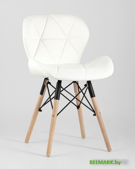 Стул Stool Group Бон экокожа (белый) - фото2