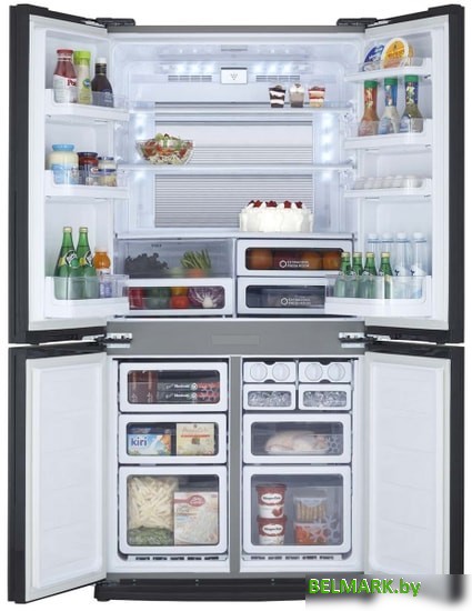 Четырёхдверный холодильник Sharp SJGX98PWH - фото2