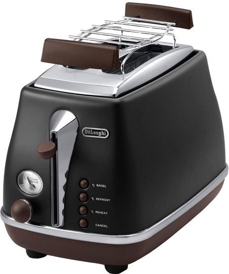 Тостер DeLonghi CTOV 2103.BK - фото
