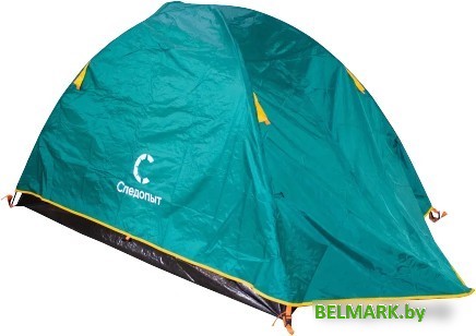 Треккинговая палатка Следопыт Venta 3 (зеленый) - фото