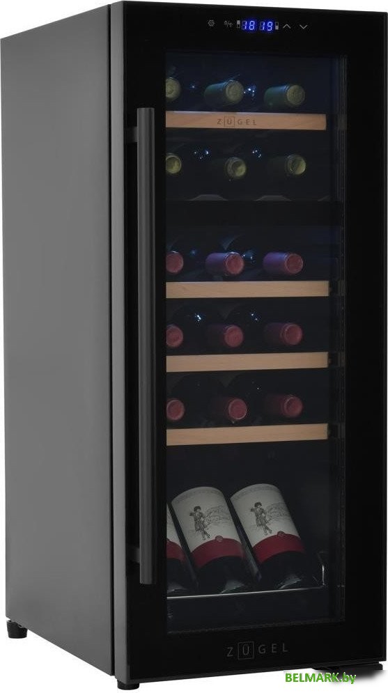 Винный шкаф ZUGEL ZCWF184DB Dual Zone - фото2