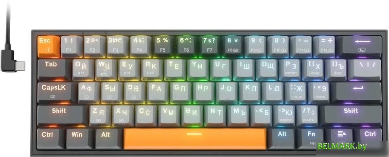 Клавиатура Redragon Fizz Pro (черный/серый) - фото