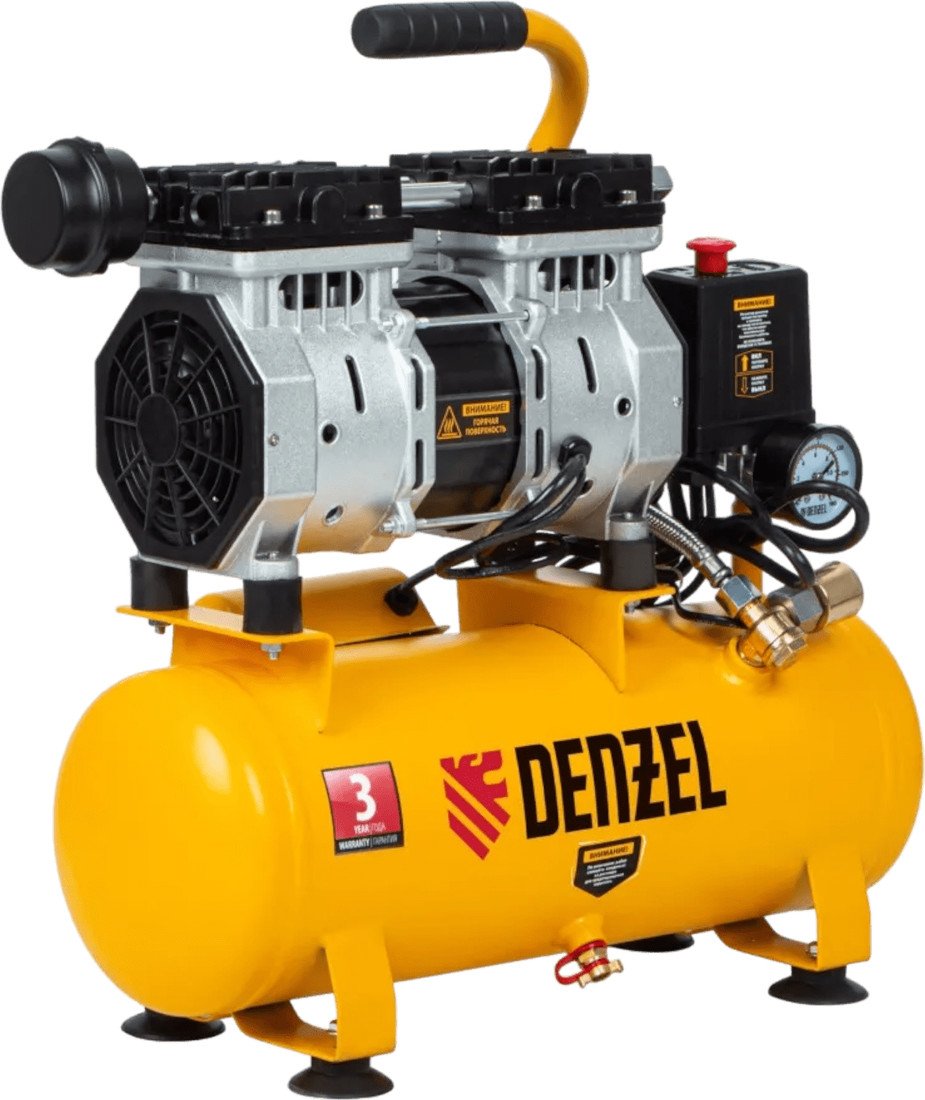 Компрессор Denzel DLS650/10 - фото