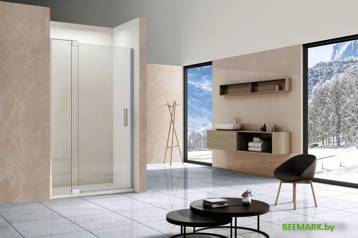 Душевая дверь Vincea Extra VDP-1E8090CL (хром/прозрачное) - фото2