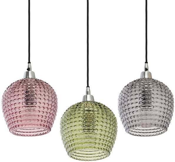 Подвесная люстра Bergenson Bjorn Aurora BB0000564 (сливовый/зеленый/серый) - фото2