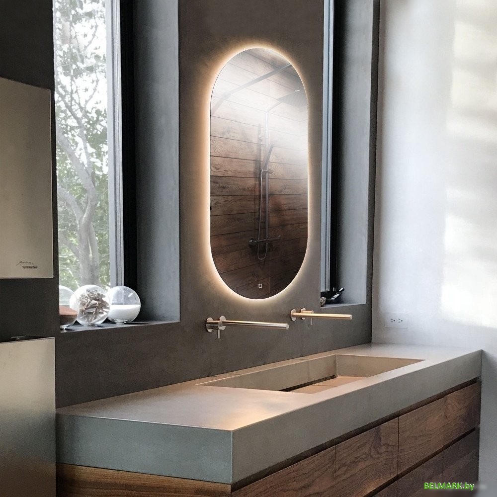 Зеркало Doratiz Лайт 100x50 2611.005 (сенсорный выключатель) - фото2