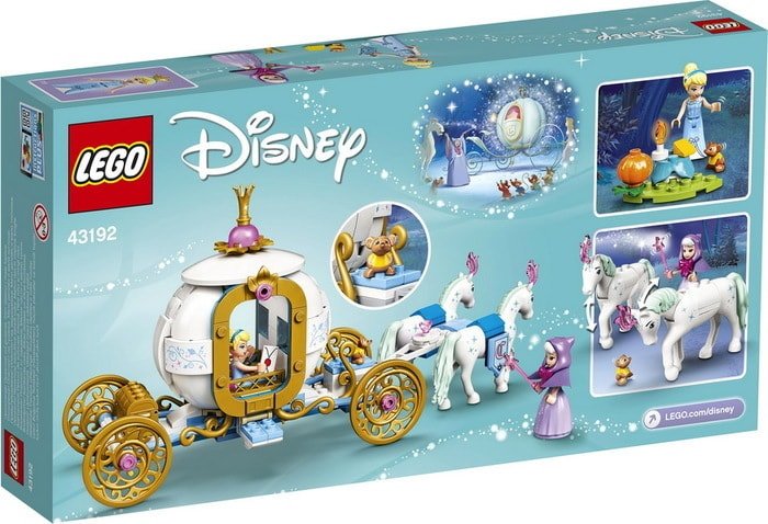 Конструктор LEGO Disney 43192 Королевская карета Золушки - фото2
