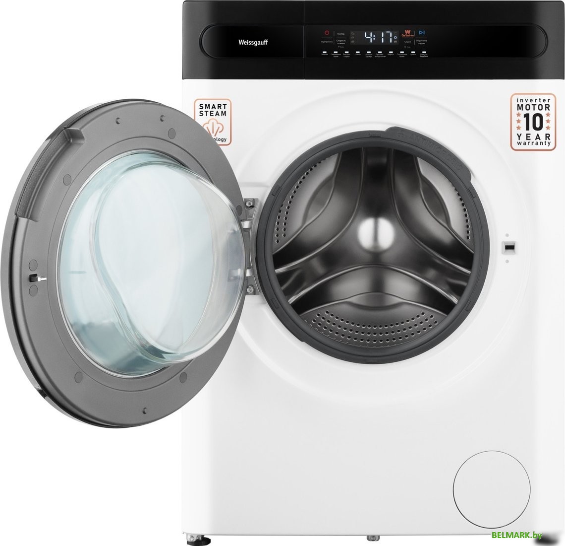 Стирально-сушильная машина Weissgauff WMD 49411 DC Inverter Steam - фото2