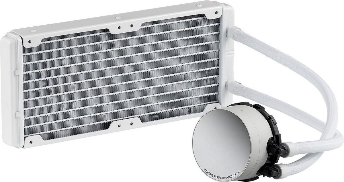 Система жидкостного охлаждения для процессора ADATA XPG Levante X 240 (белый) - фото2