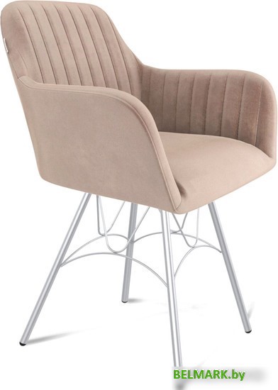 Стул Sheffilton SHT-ST38-1/S100 (латте/хром лак) - фото