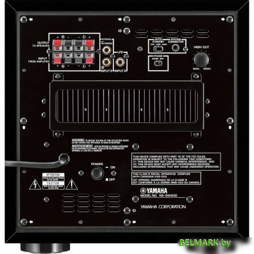 Акустика Yamaha NS-SW300 (черный) - фото2