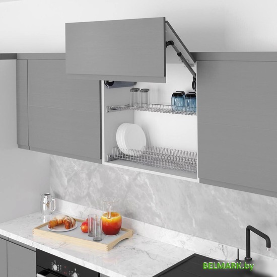 Сушилка для посуды Starax S-5166-С (хром) - фото