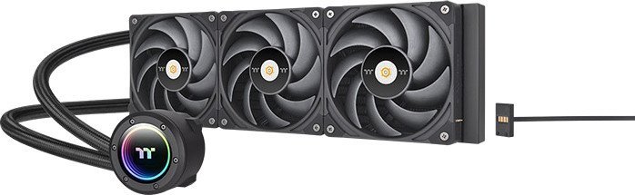 Жидкостное охлаждение для процессора Thermaltake Toughliquid 360 EX Pro ARGB CL-W400-PL12BL-A - фото