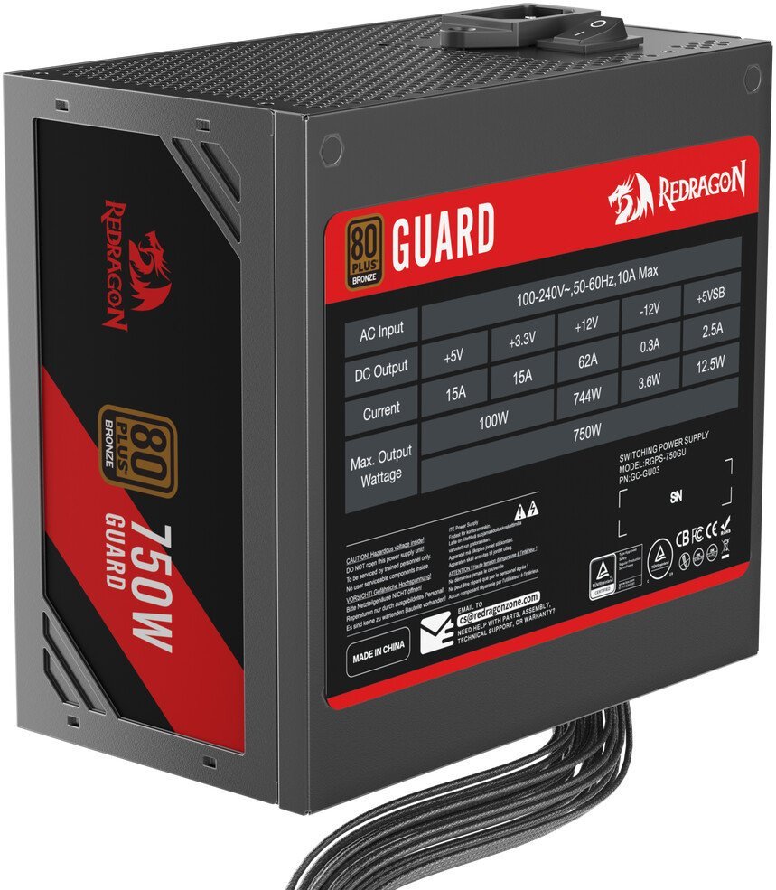 Блок питания Redragon Guard 750W GC-GU03 - фото2