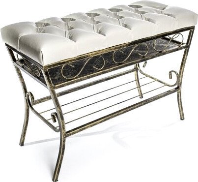 Банкетка Dudo БН-5КС-1 с полочкой под сидением (Kanzas-1) - фото