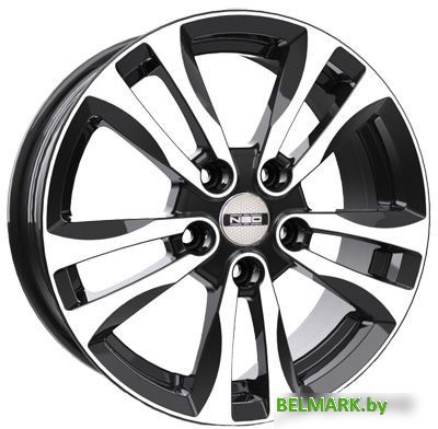 Литые диски Neo 658 16x6.5" 5x114.3мм DIA 67.1мм ET 50мм BD - фото
