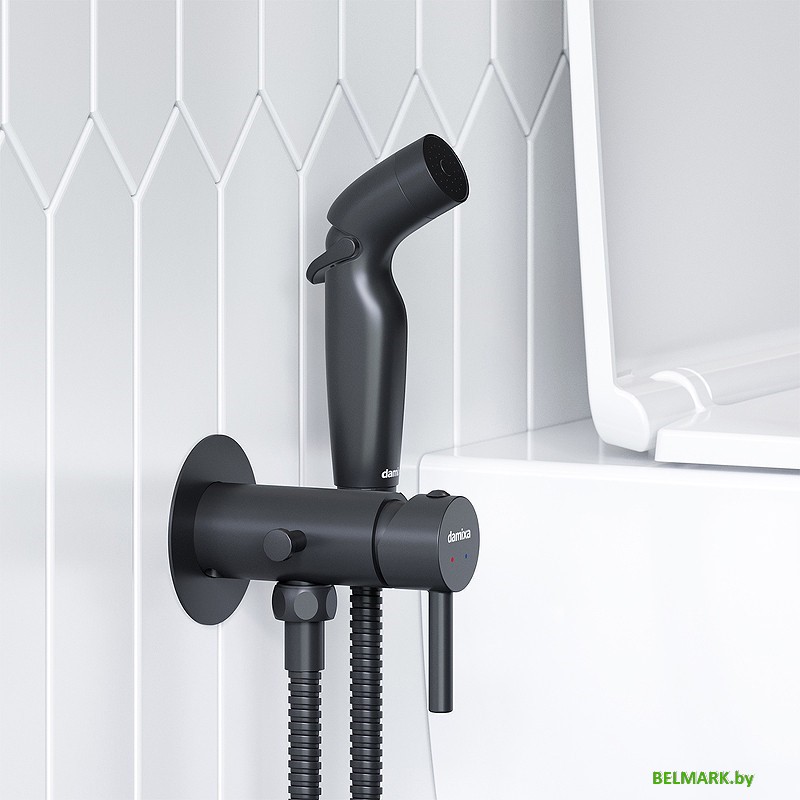 Гигиенический душ Damixa Option 211000300 (черный) - фото2