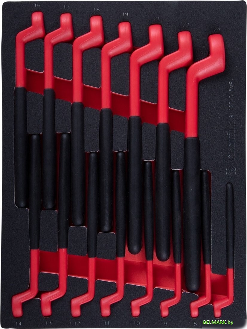 Набор ключей King Tony 9-12FVG15MRV (15 предметов) - фото