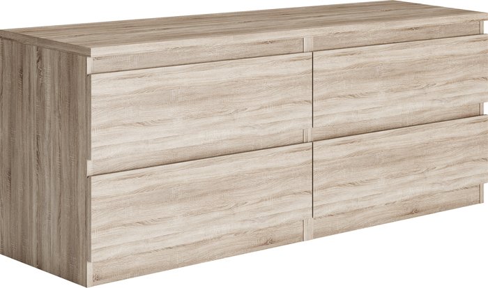 Тумба Mio Tesoro Кастор 4 ящика 2.03.03.100.3 (дуб сонома) - фото