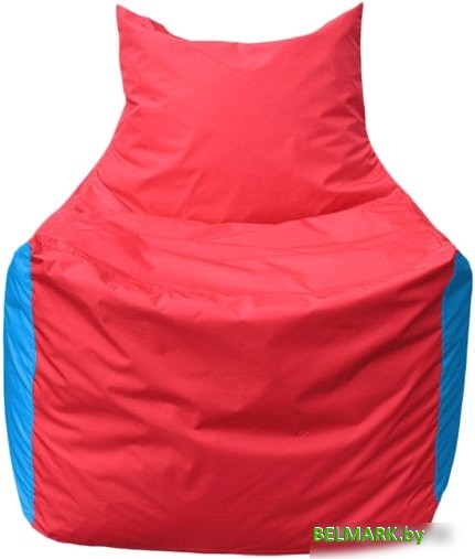 Кресло-мешок Flagman Фокс Ф2.1-179 (красный/голубой) - фото2