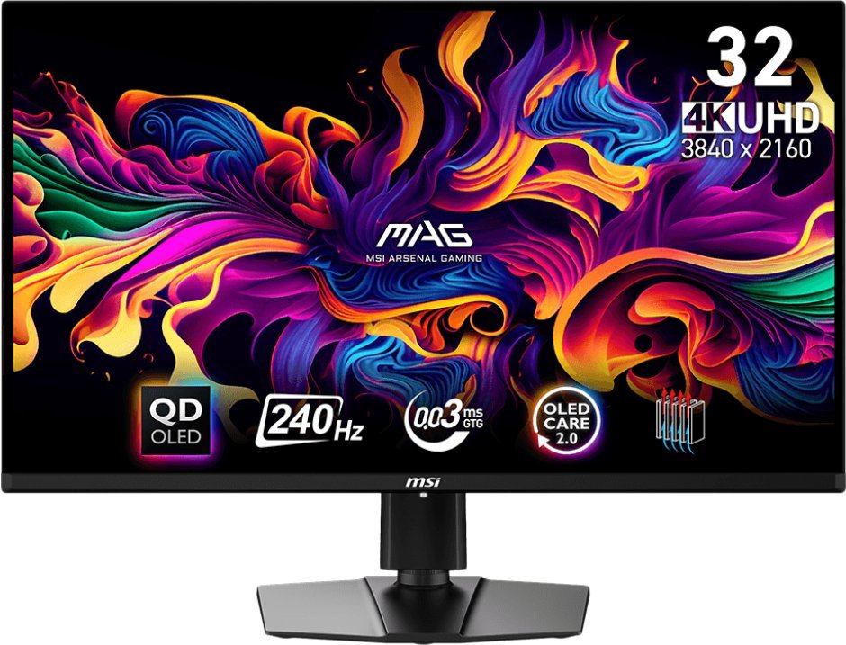 Игровой монитор MSI MAG 321UPX QD-OLED - фото