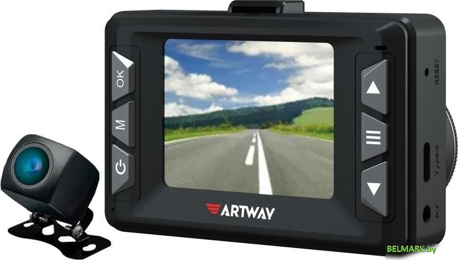 Видеорегистратор-радар детектор-GPS информатор (3в1) Artway MD-209 Signature Dual - фото2