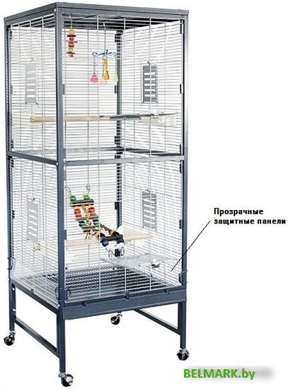 Клетка Montana Paradiso 60 B21208 (серый) - фото