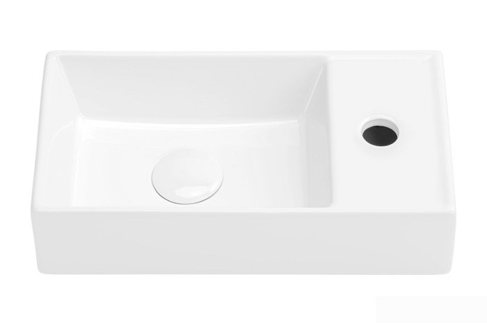 Умывальник Uptrend Fika (глянцевый белый) - фото