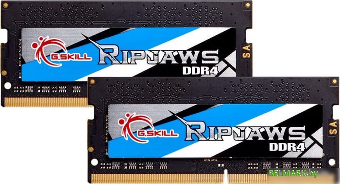 Оперативная память G.Skill Ripjaws 2x8ГБ DDR4 SODIMM 3200 МГц F4-3200C22D-16GRS - фото