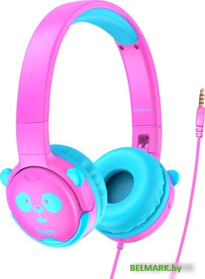 Наушники Hoco W31 (розовый) - фото