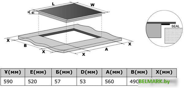 Варочная панель Haier HHY-Y64NFB - фото2