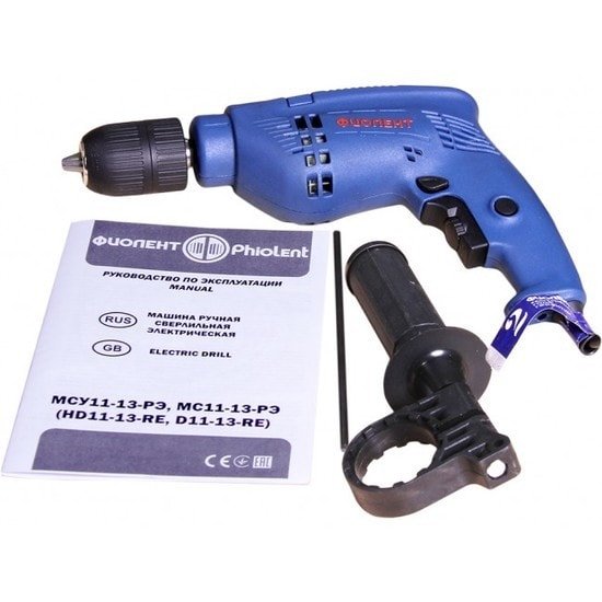 Безударная дрель Фиолент МС11-13-РЭ - фото2