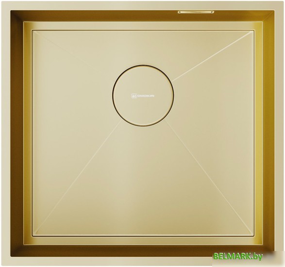 Кухонная мойка Omoikiri Kasen 48-26 INT LG (светлое золото) - фото