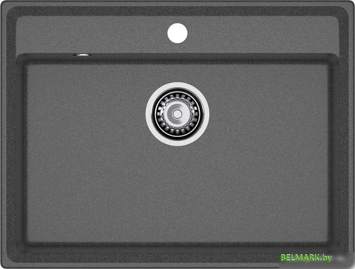 Кухонная мойка GranFest GF-LV-660 (графит) - фото