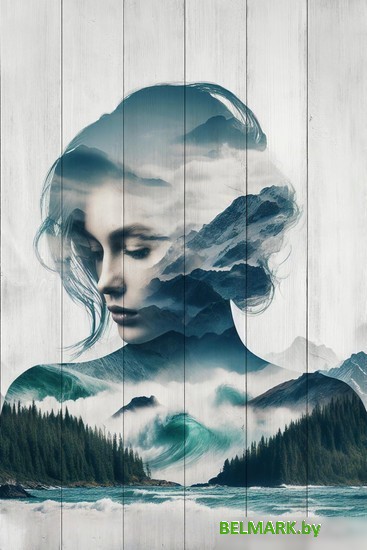 Картина White Wood B112-V-072-115-6.52 115x72 см - фото