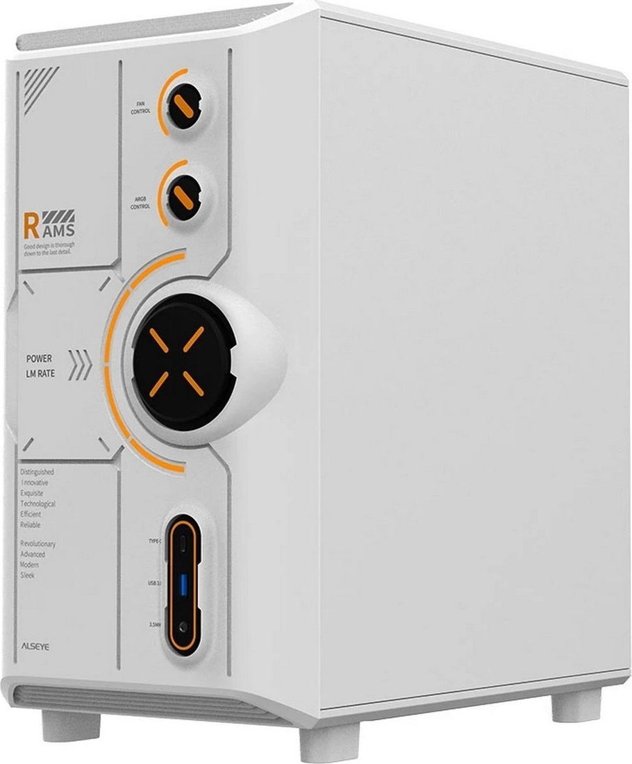 Корпус ALSEYE RAMS 2.0 240 (белый) - фото2