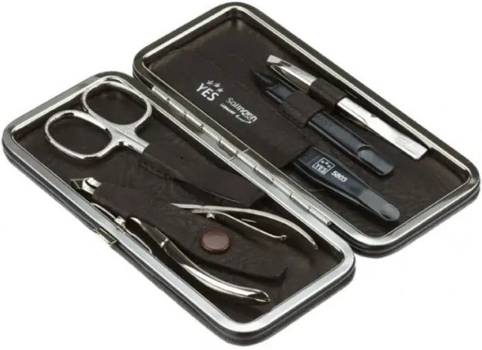 Набор для маникюра и педикюра YES 9013 (5 пр) - фото